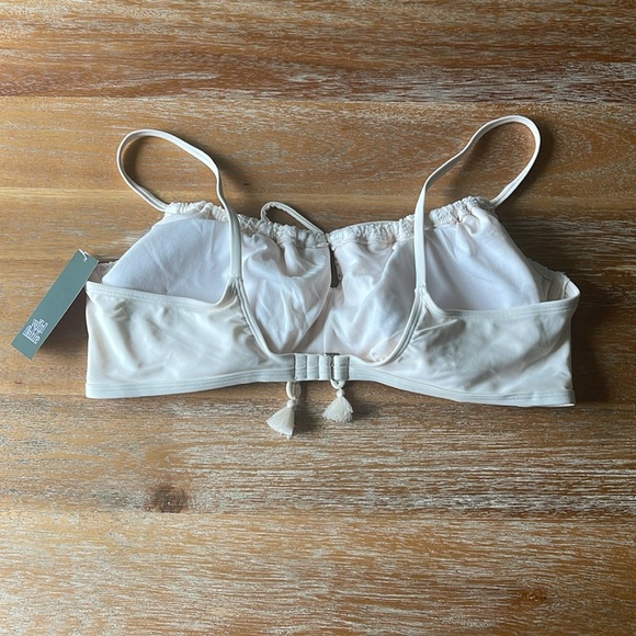 NWT Wild Fable Swim Crochet Tie Front Bralette Bikini Top SZ XL - Picture 5 of 6